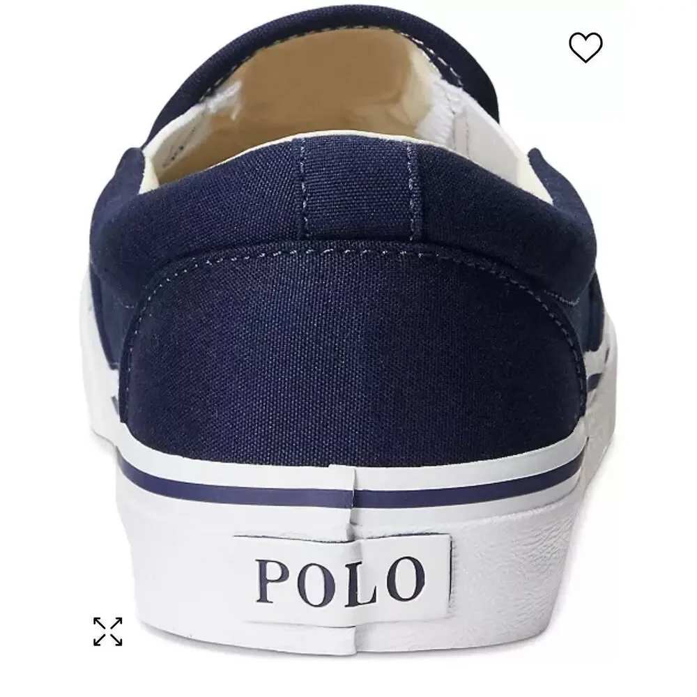 NEW❤️POLO RALPH LAUREN Men's Keaton Polo Bear Slip-On Sneaker shoes sz14